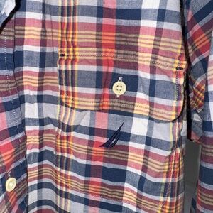 Nautica Multicolor Plaid Men's Shirt